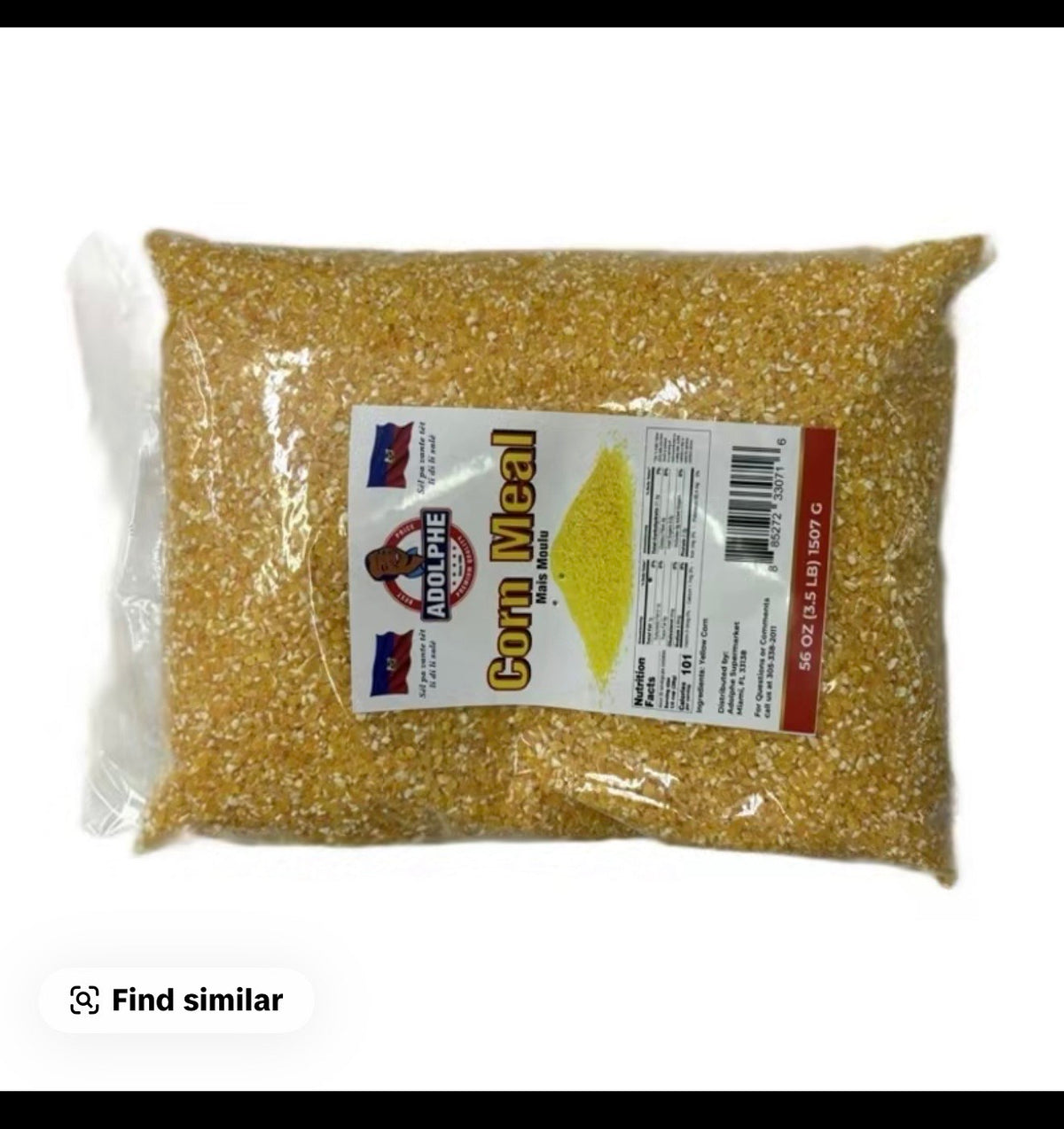 Adolphe Corn Meal (56 oz / 3.5 lb)
